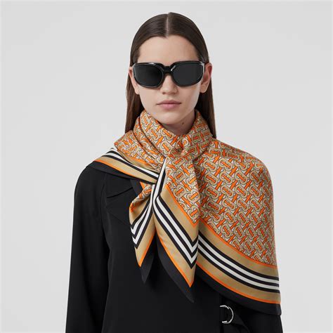 burberry silk scarf.